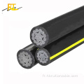 Malaisie PVC XLPE ISOLURE AL CABLE CABLE ABC